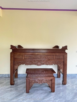 Làm bàn thờ bằng gỗ gì mang lại may mắn ?