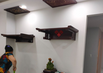 Bàn thờ treo tường 2 tầng