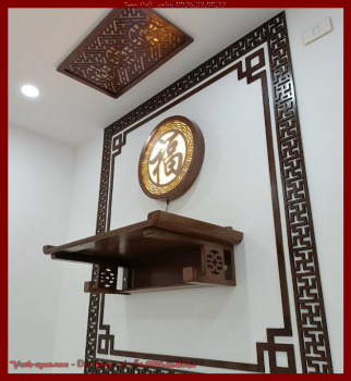 Bàn thờ treo tường chung cư
