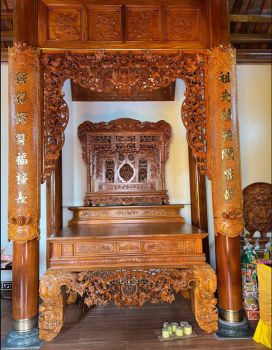 Sập Thờ Chân 28 Hàng“ Khủng “