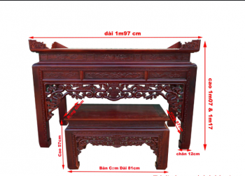 Án Gian Thờ 1m75