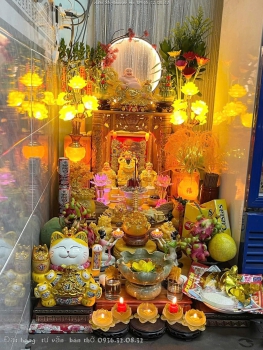 Bàn Thờ Thần Tài Hiện Đại