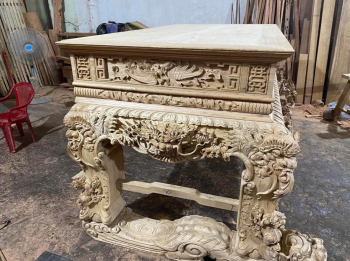 Sập thờ Mai Điểu gõ đỏ