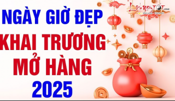 Chọn ngày và giờ tốt để khai trương trong năm 2025