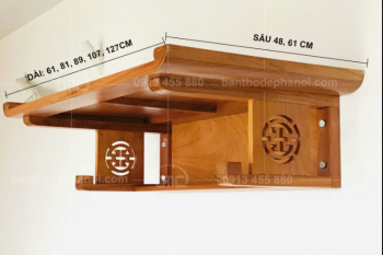 Thiết kế không gian thờ gia đình với mẫu tủ thờ mini