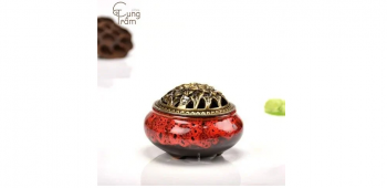 Lư đồng cổ xông trầm quá đỉnh luôn các bác ạ