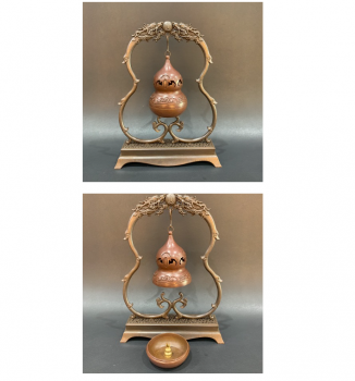 Lư Đốt Trầm Hương Hinh Hồ Lô Cao Cấp 26cm