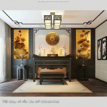 Bàn thờ ô xa- Án gian thờ  Ô xa