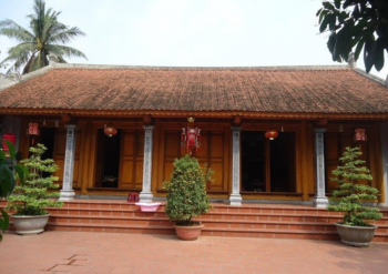Công trình nhà gỗ lim ba gian tại Thanh Hóa