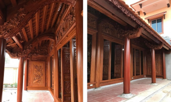 Nhà gỗ Lim Nam Phi chất lượng cao