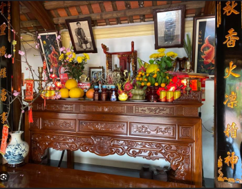 Nguyên tắc thiết kế và các họa tiết trong không gian thờ tự