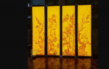 Tranh trúc chỉ làm theo yêu cầu bằng công nghệ mới in UV 3D