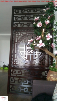 Vách ngăn phòng khách đẹp