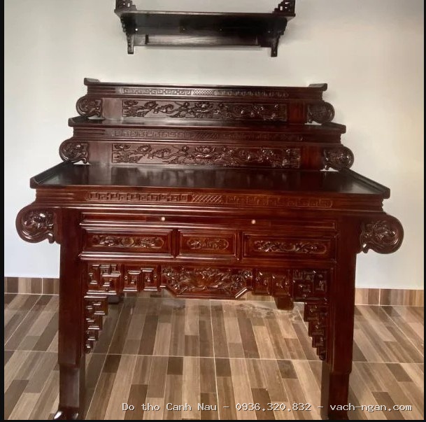 Mẫu bàn thờ Bác Hồ đẹp