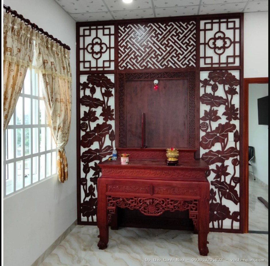 Phòng thờ Phật và Cửu Huyền Thất Tổ