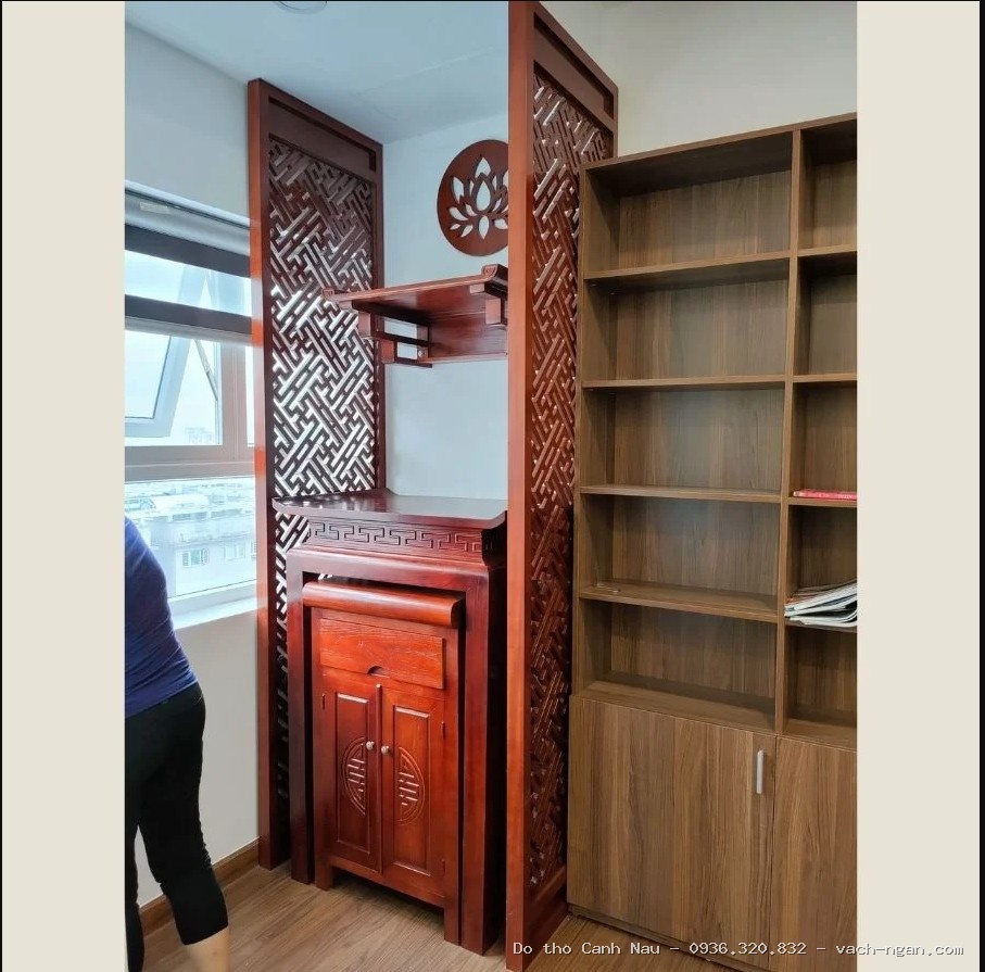 Mẫu bàn thờ 3 tầng đẹp