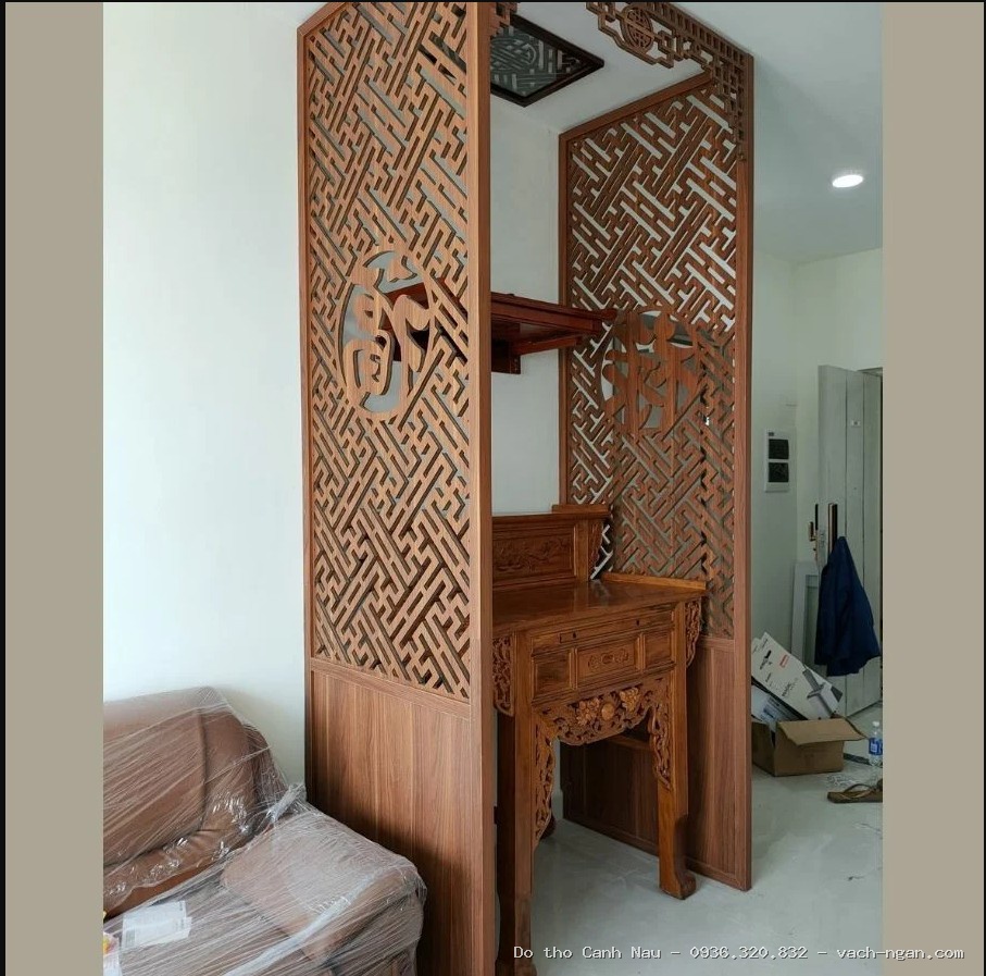 Phòng thờ kích thước nhỏ