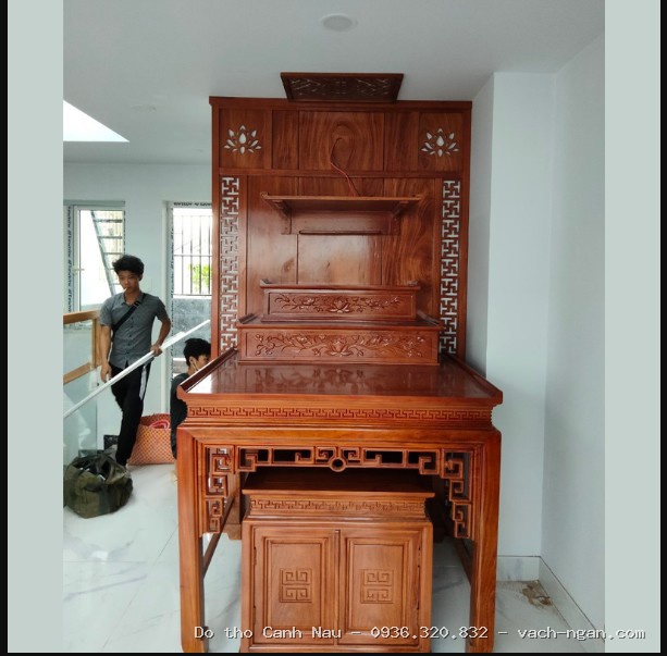 Mẫu bàn thờ thiết kế độc quyền