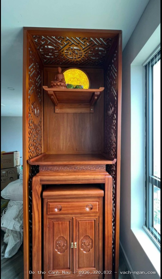 Thiết kế bàn thờ nhà chung cư tiết kiệm