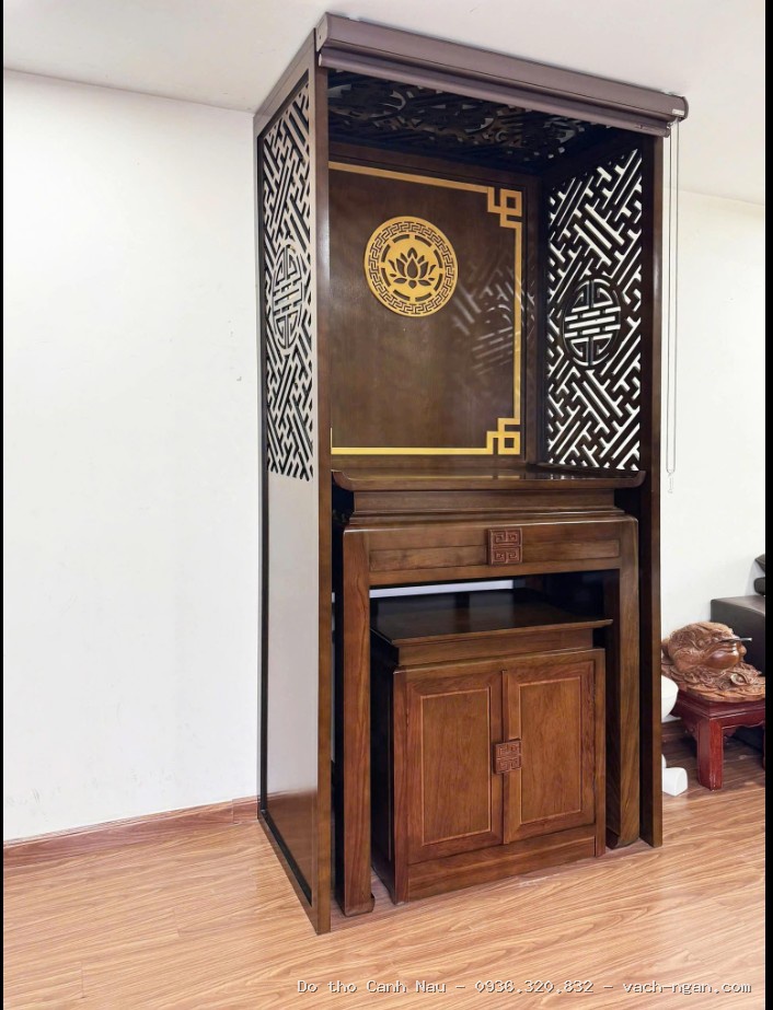 Phòng thờ Gia Tiên chuẩn lễ nghi 