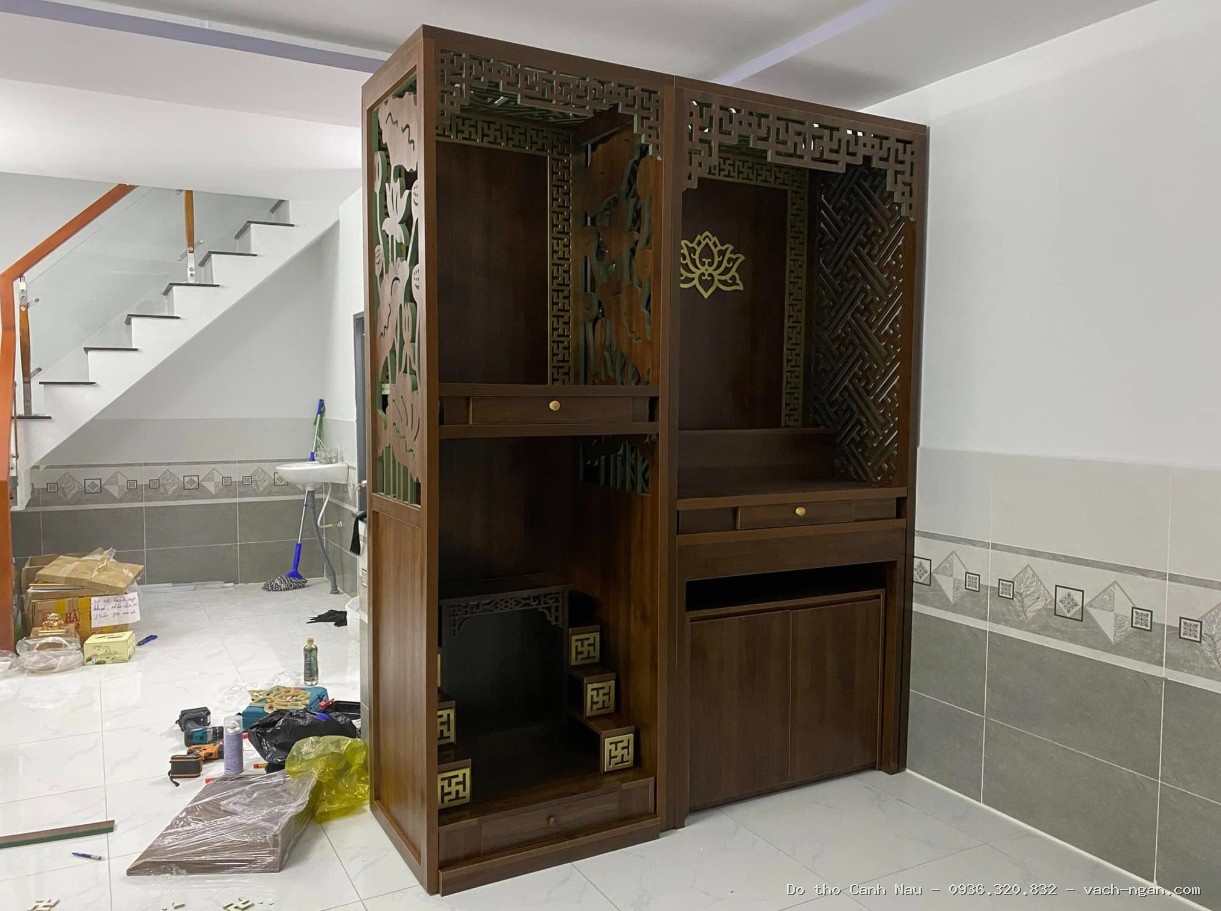 Mẫu phòng thờ đơn giản BT-1216