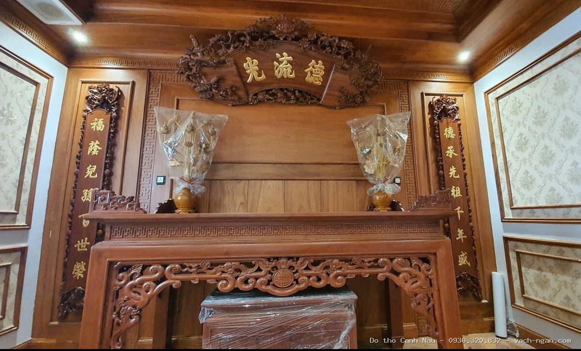 Thiết kế phòng thờ trang trí đẹp