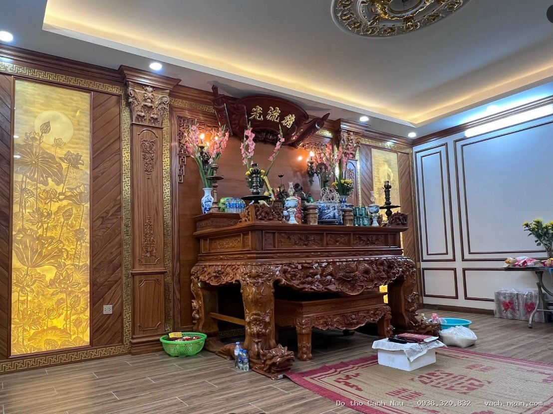 Bàn thờ đẹp Mộc Việt BTM mẫu BT-2059 
