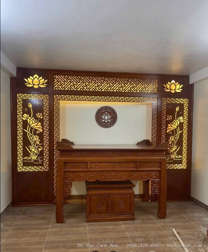 Cách chọn kích thước bàn thờ theo tuổi giúp gia chủ may mắn