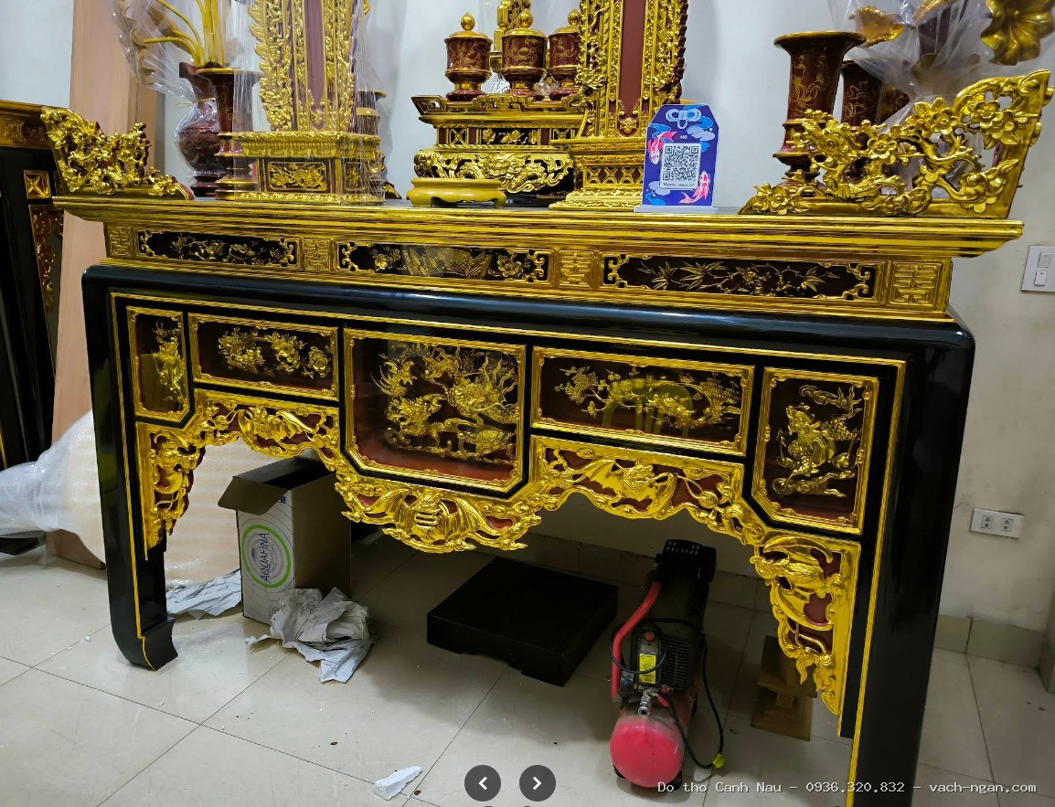 Bàn thờ đẹp kích thước lớn BTG-1139