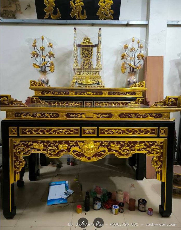 Bàn thờ Phật nhỏ hiện đại, thu hút may mắn tài lộc