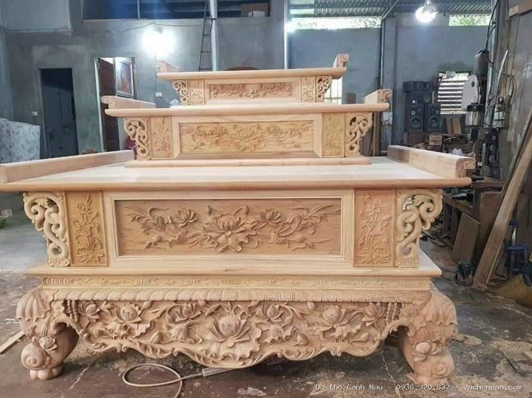 Bàn thờ đứng nhỏ hiện đại mẫu HT-105