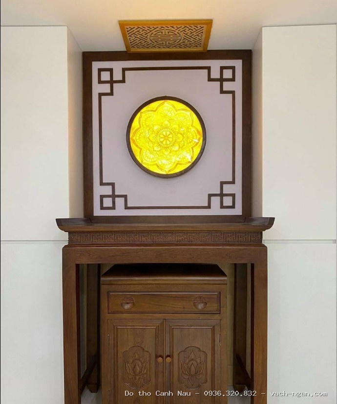 Bàn Thờ Gia Tiên Gỗ Chạm Rồng