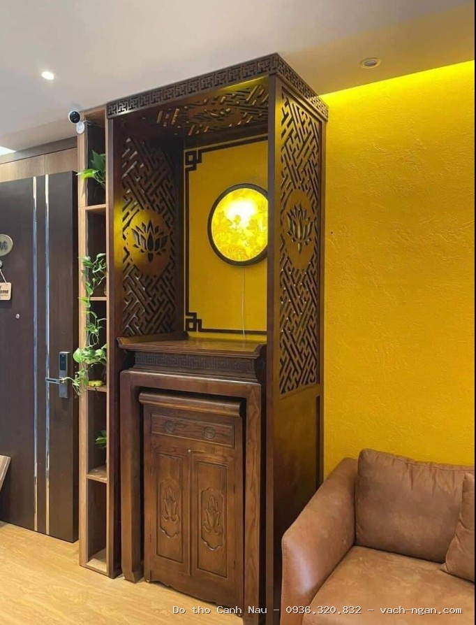 Bàn thờ giá rẻ kèm đôn GS08
