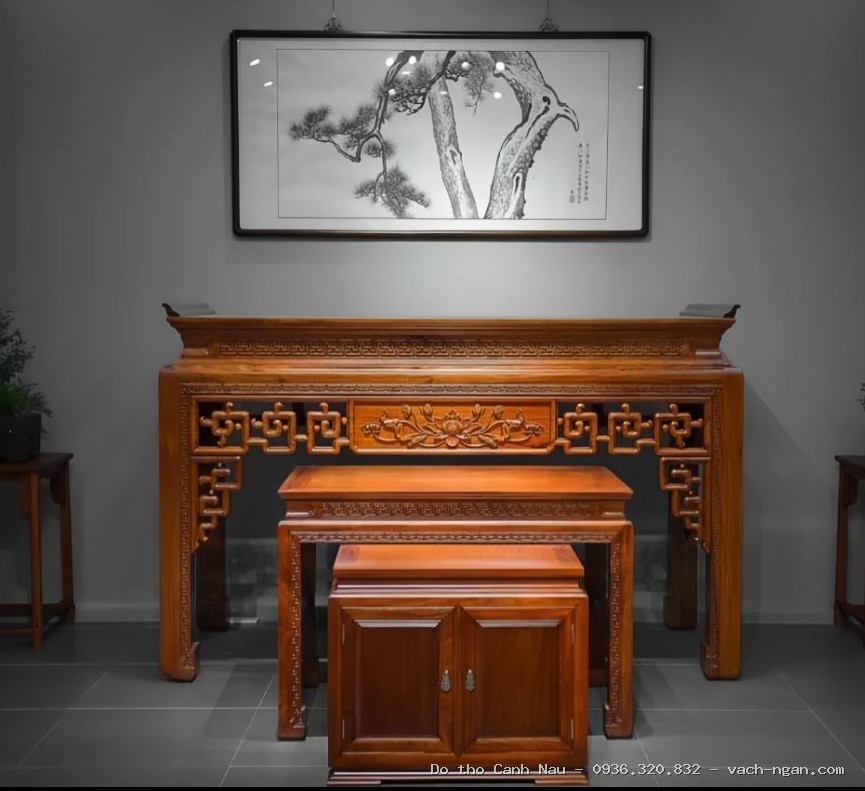 Bàn thờ tủ đứng gỗ lim