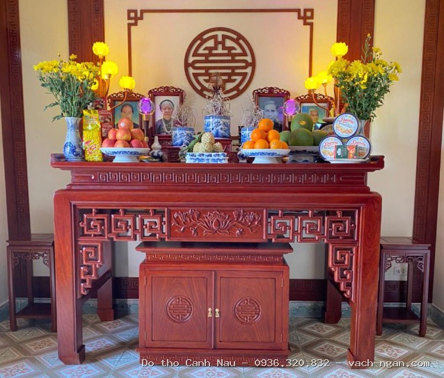 Bàn thờ An Khang mẫu 4 tại Tây Hồ