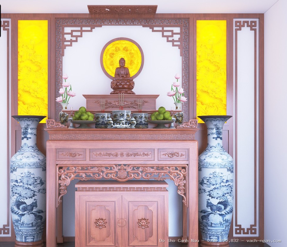 Bàn Thờ Công Giáo Gỗ Hương Cao 120 Ngang 75 (cm) T005 tại Thanh Xuân