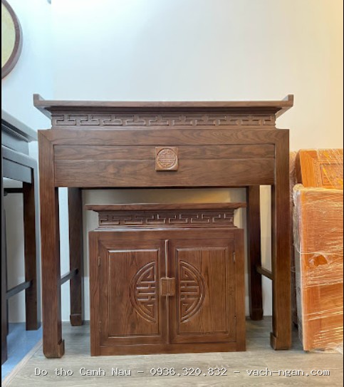 Bàn thờ đẹp BT 22 mẫu tài vượng tại Hoàn Kiếm