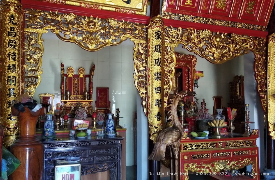 Bàn thờ đẹp hiện đại mẫu BT-2134 tại Hà Đông