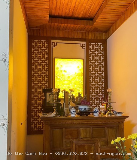 Bàn Thờ Hiện Đại Cao 2m Có Đèn LED – Lựa Chọn Hoàn Hảo Cho Mọi Không Gian tại Tây Hồ