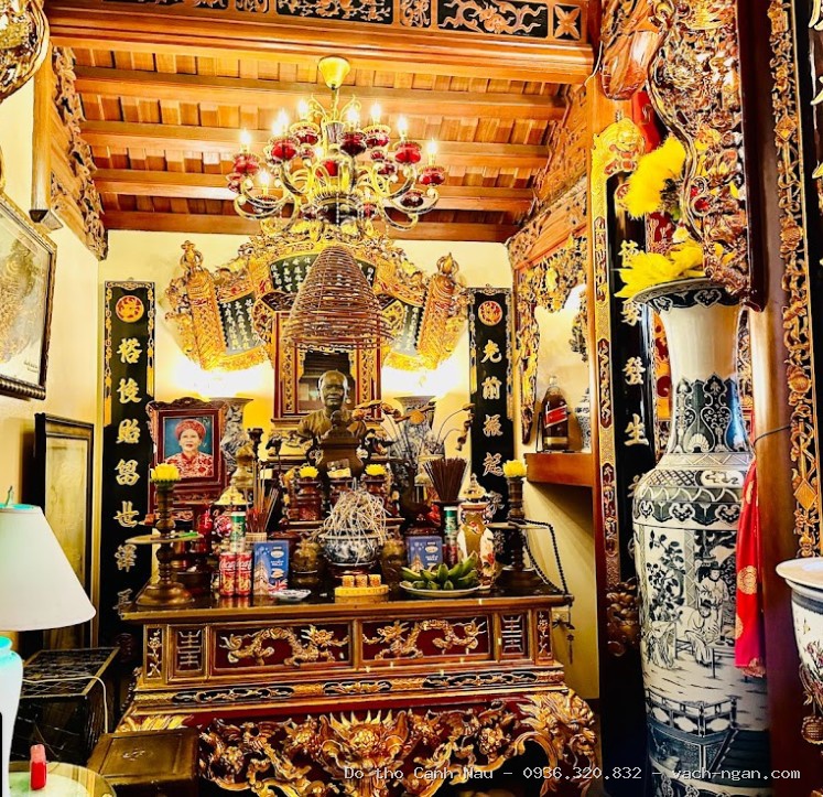 MẪU BÀN THỜ ĐỨNG CHUNG CƯ GIÁ RẺ TA23 tại Hà Đông