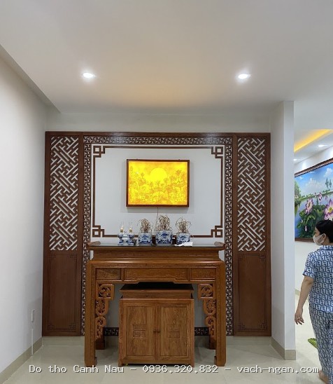 Phòng thờ đẹp hiện đại – sản xuất tại Hà Nội tại Hà Đông