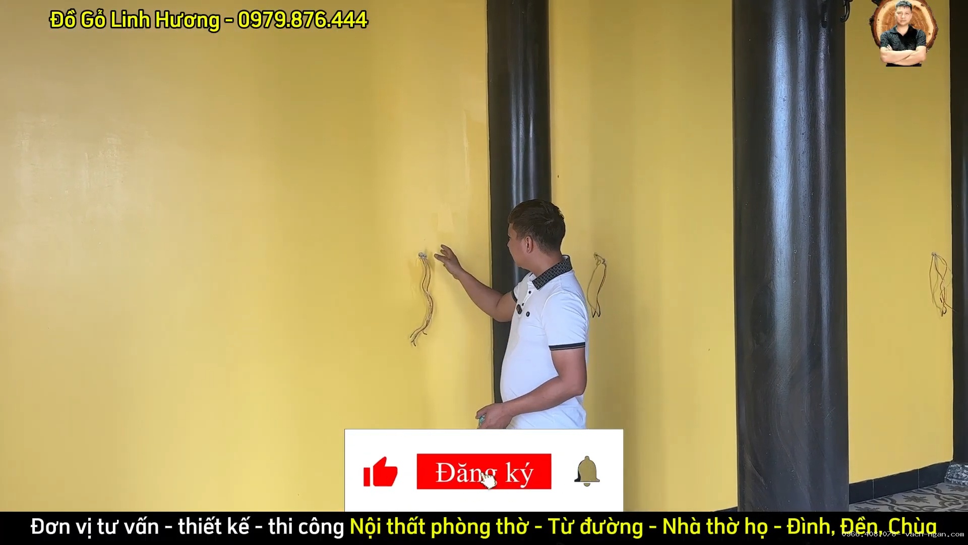 Khảo sát không gian phòng thờ từ đường tại An Dương, Hải Phòng trước khi thi công