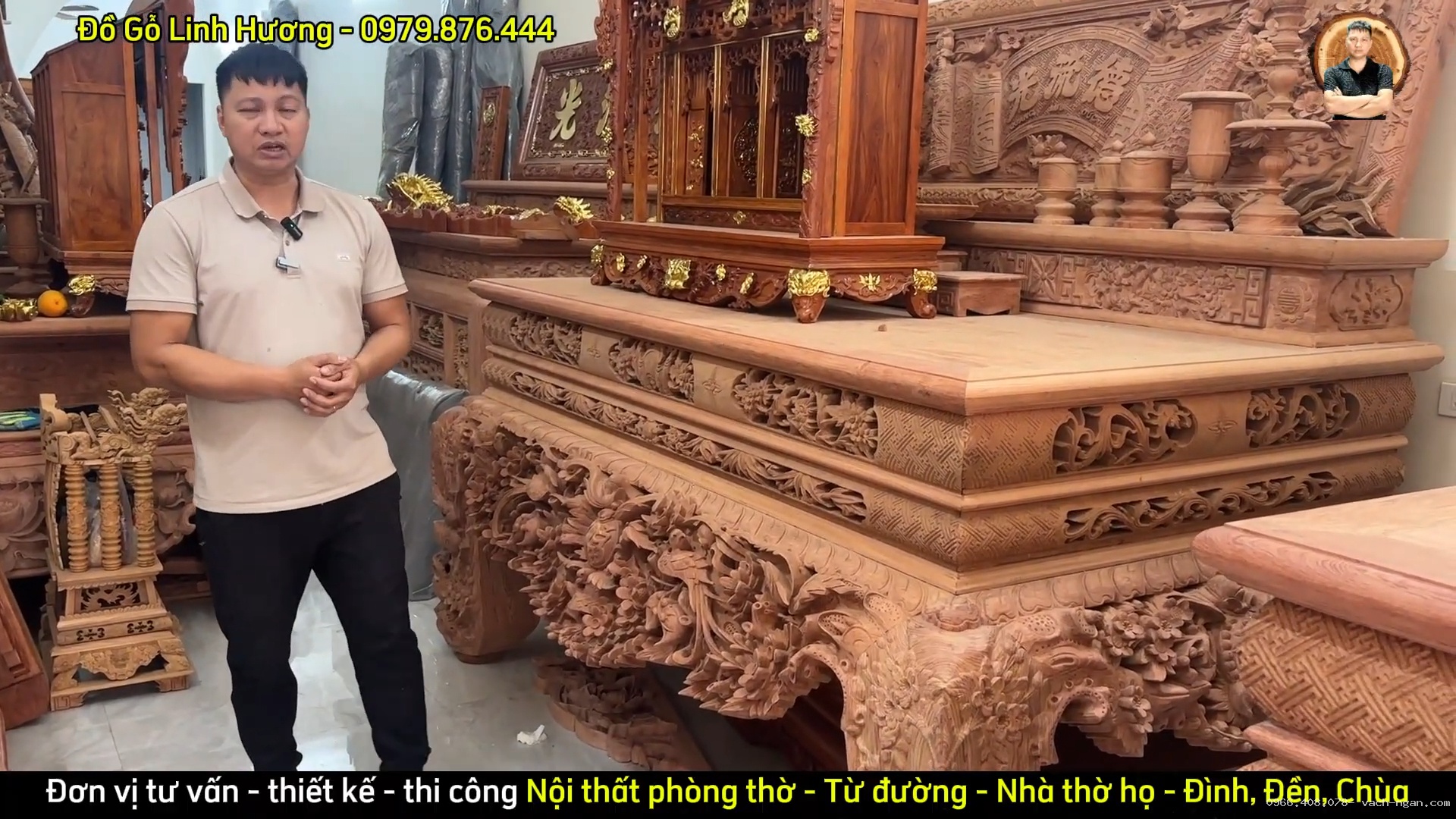 Cách lựa chọn đồ thờ gỗ có sẵn đúng chất liệu, kích thước và giá trị