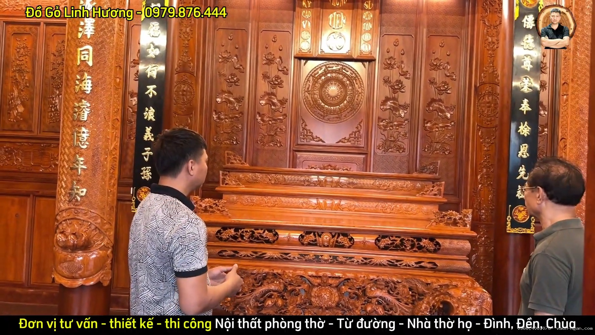 Ý tưởng xây dựng không gian phòng thờ từ đường 3 gian theo văn hóa truyền thống