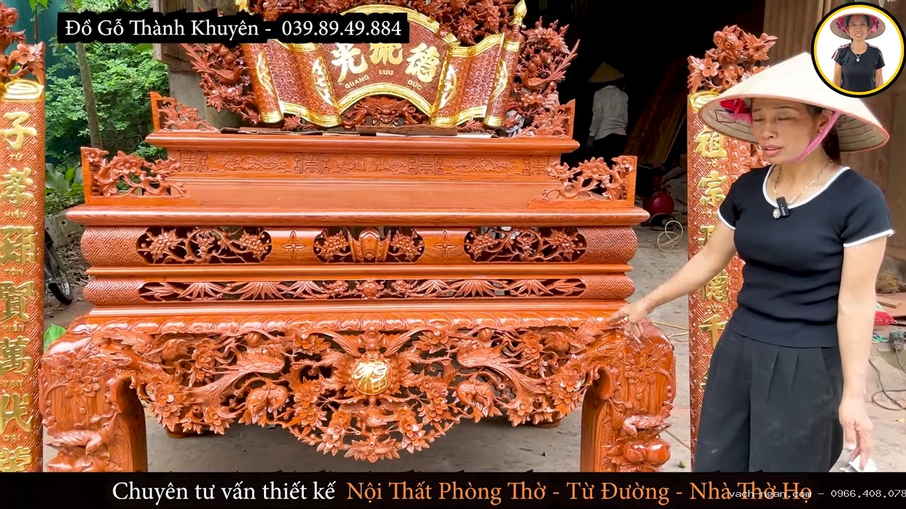 Thiết kế phòng thờ cho nhà thờ tại Thái Bình