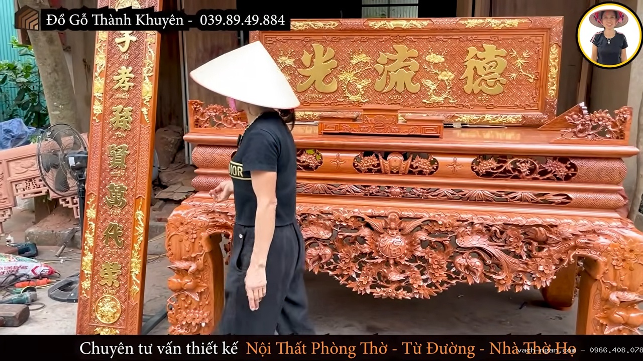 Vua sập thờ mẫu mới 11 con chim