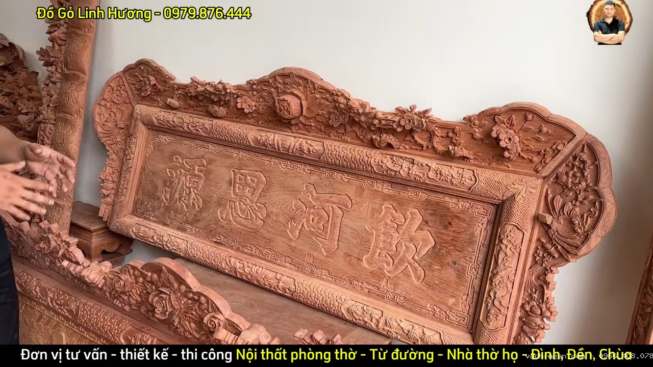Cách lựa chọn bộ hoành phi câu đối phù hợp phòng thờ từ đường