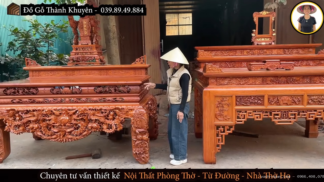 So sánh vua sập thờ và án gian thờ