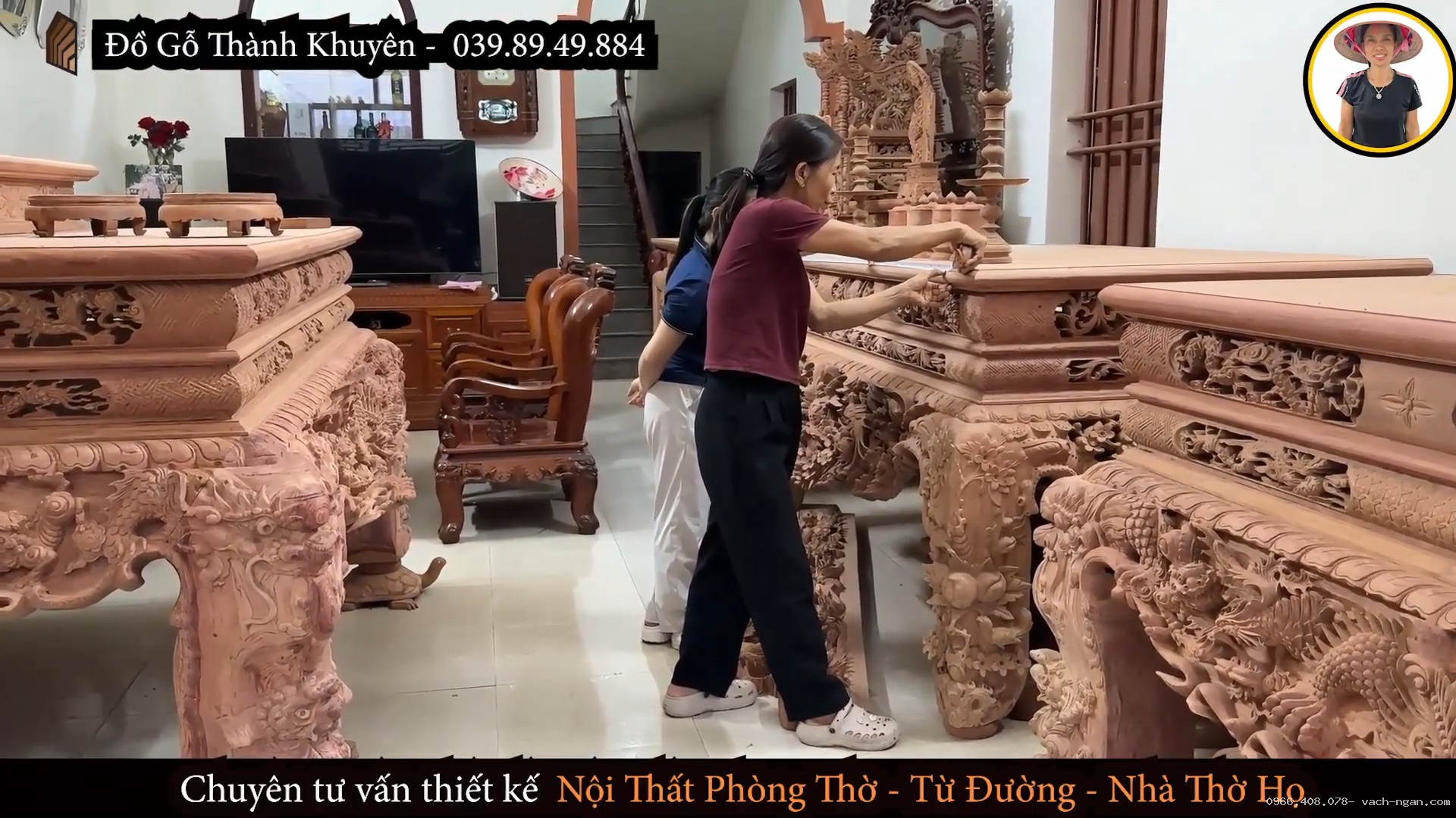 Hướng Dẫn Sử Dụng THƯỚC LỖ BAN Phong Thủy Để Chọn KÍCH THƯỚC Bàn Thờ Gia Tiên, Cuốn Thư Câu Đối