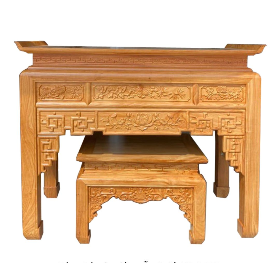 Án gian thờ - Mỹ nghệ Đồ thờ Canh Nậu